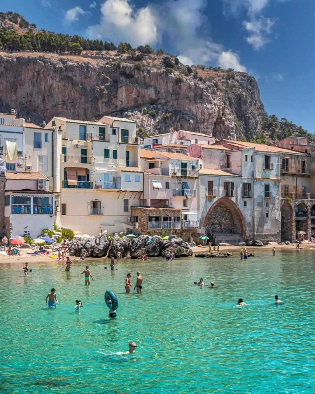 Apartmán Kalura Sea House Cefalù Exteriér fotografie